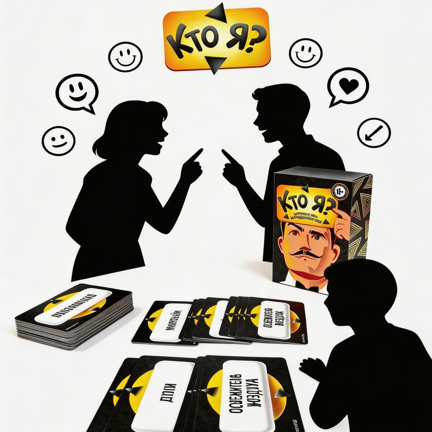 Party Games Night - เกมปาร์ตี้มีมรัสเซีย ทายสิว่าฉันคือใคร เกมตลก ขำขัน คำถามแบบใช่/ไม่ใช่ เกมทายคำตอบ