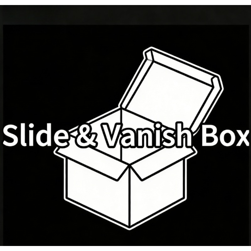 Party Games Easy - กล่องมายากล Slide & Vanish สำหรับมายากลระยะใกล้ สร้างภาพลวงตา