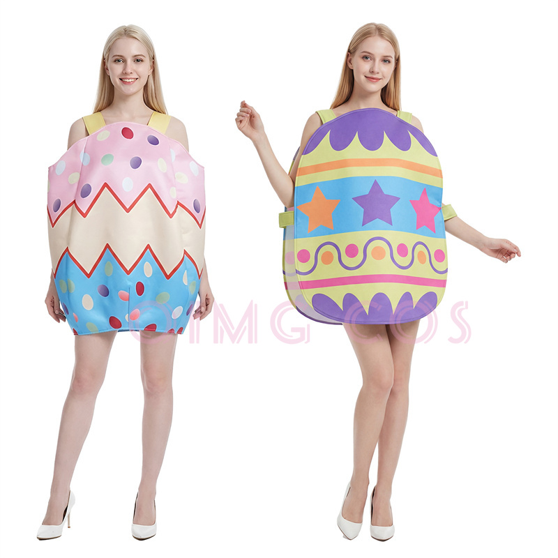 Party Games Easter Egg - คอสเพลย์ฮาโลวีน ปาร์ตี้ไข่อีสเตอร์ ชุดแฟนซี ชุดคาร์นิวัล ชุดฮาโลวีน อนิเมะ