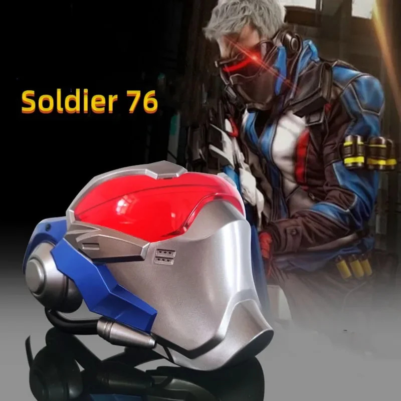 Party Games In Steam - หน้ากากเรซิ่นเกม Steam OW คอสเพลย์ Overwatch Soldier