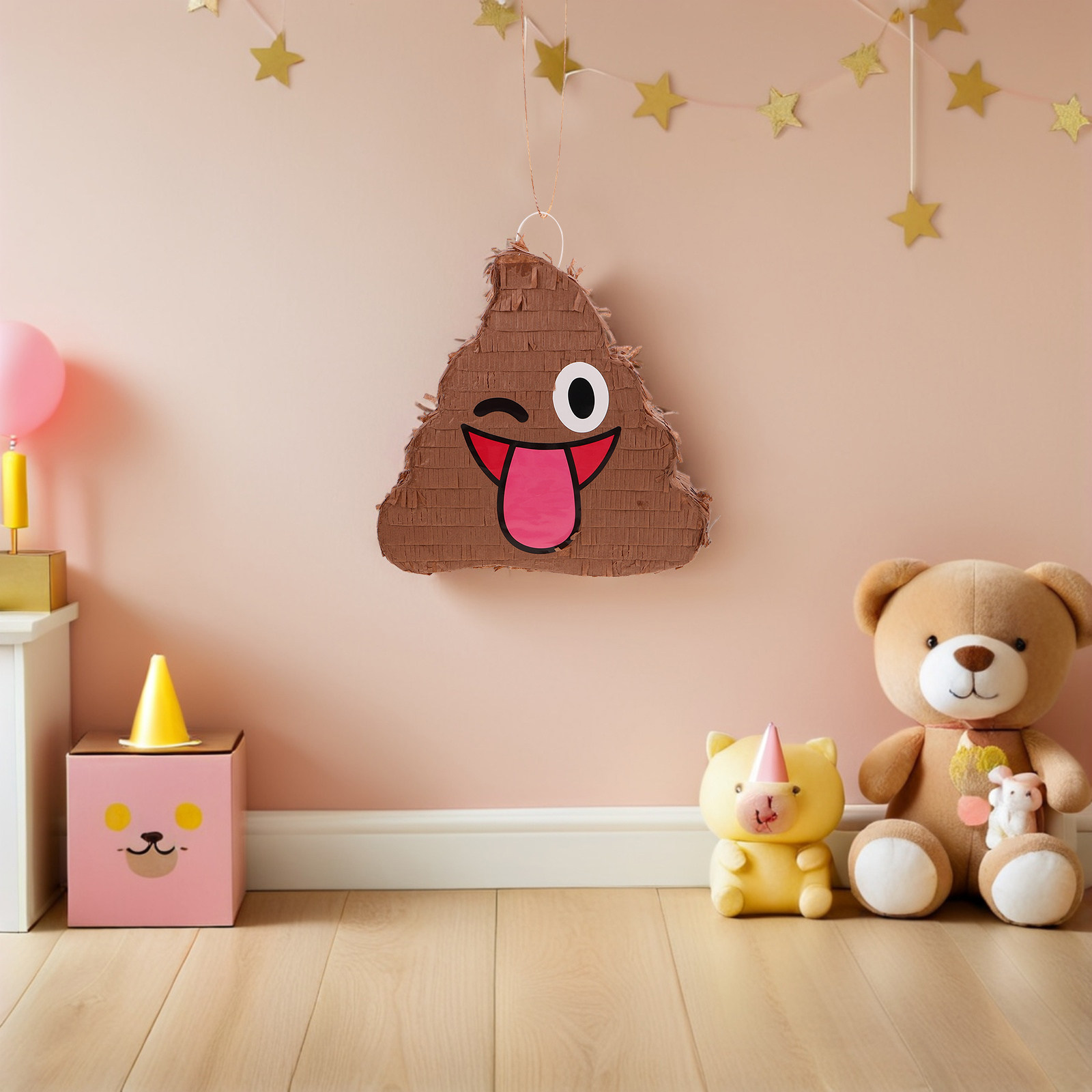 1 ชุด พินยาต้ารูปอึสุดฮา สำหรั - Party Games Easy Kids บทวิจารณ์และราคา