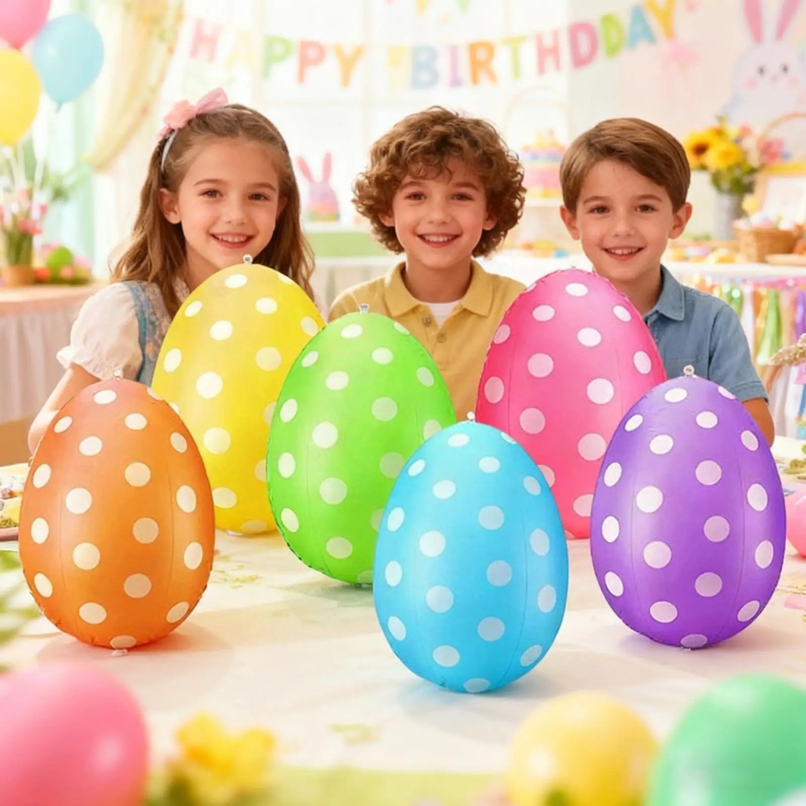 ไข่เป่าลมสำหรับเทศกาลอีสเตอร์  - Party Games Easter Egg บทวิจารณ์และราคา