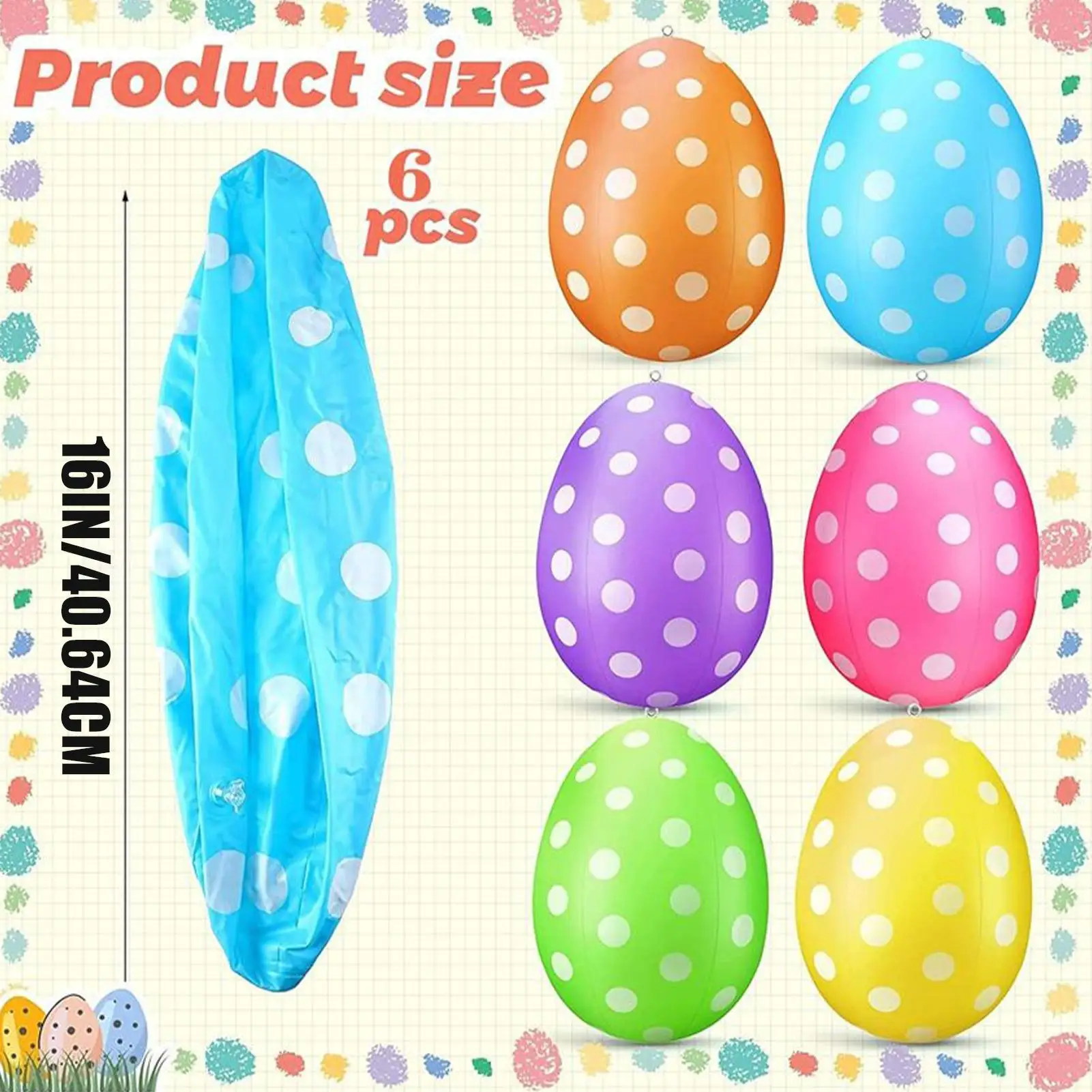 ไข่เป่าลมสำหรับเทศกาลอีสเตอร์  - Party Games Easter Egg บทวิจารณ์และราคา