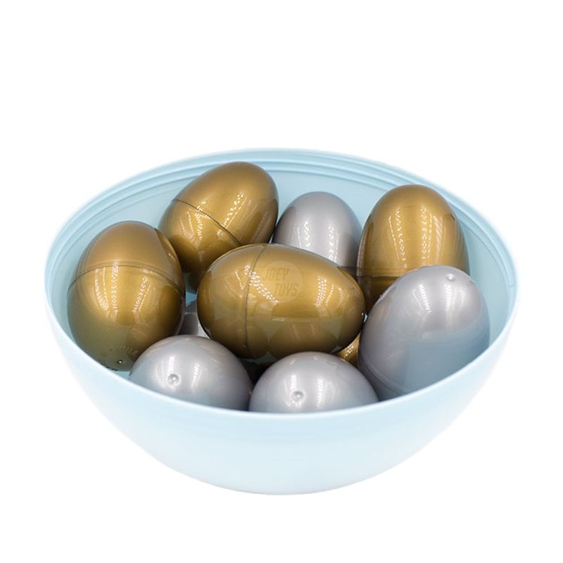 12Pcs Gold Silver สีพลาสติกอีส - Party Games Easter Egg บทวิจารณ์และราคา