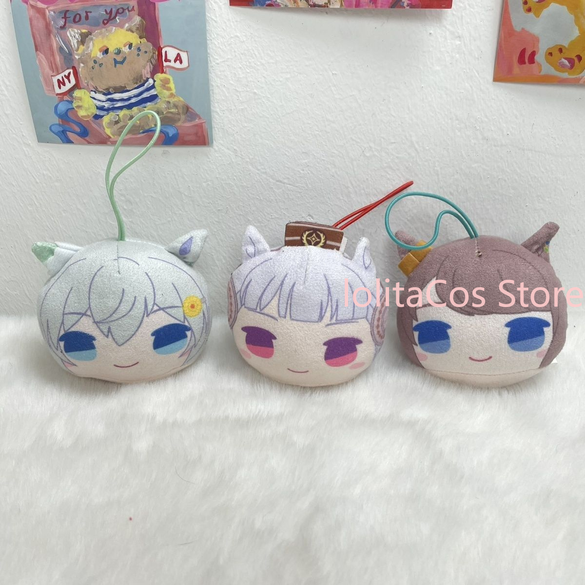 ตุ๊กตาผ้ากำมะหยี่แท้จากอนิเมะ  - Party Games Cartoon บทวิจารณ์และราคา