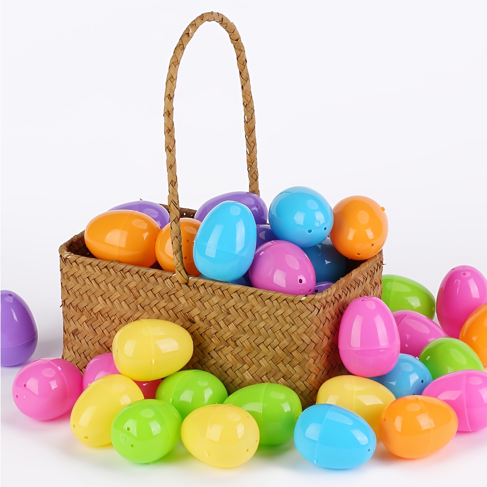 100 ชิ้น ไข่อีสเตอร์พลาสติก ไข - Party Games Easter Egg บทวิจารณ์และราคา