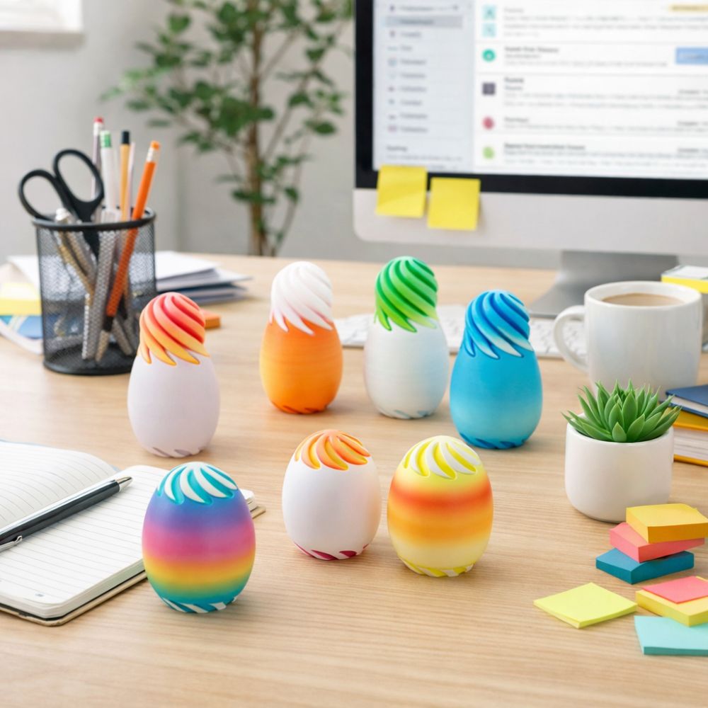 ไข่พลาสติกหมุนได้แบบพิมพ์ 3 มิ - Party Games Easter Egg บทวิจารณ์และราคา