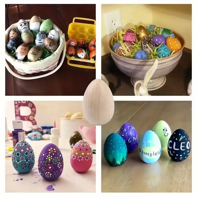 ไข่อีสเตอร์ไม้คุณภาพสูงสำหรับร - Party Games Easter Egg บทวิจารณ์และราคา